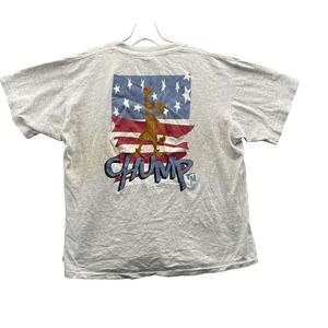 Vintage Chump Gear TShirt XL Flag Freedom USA 90s Streetwear Single Stitch Retro